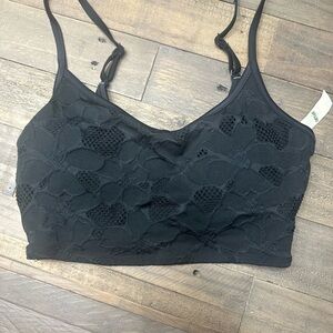 Aerie Black Swimsuit Top